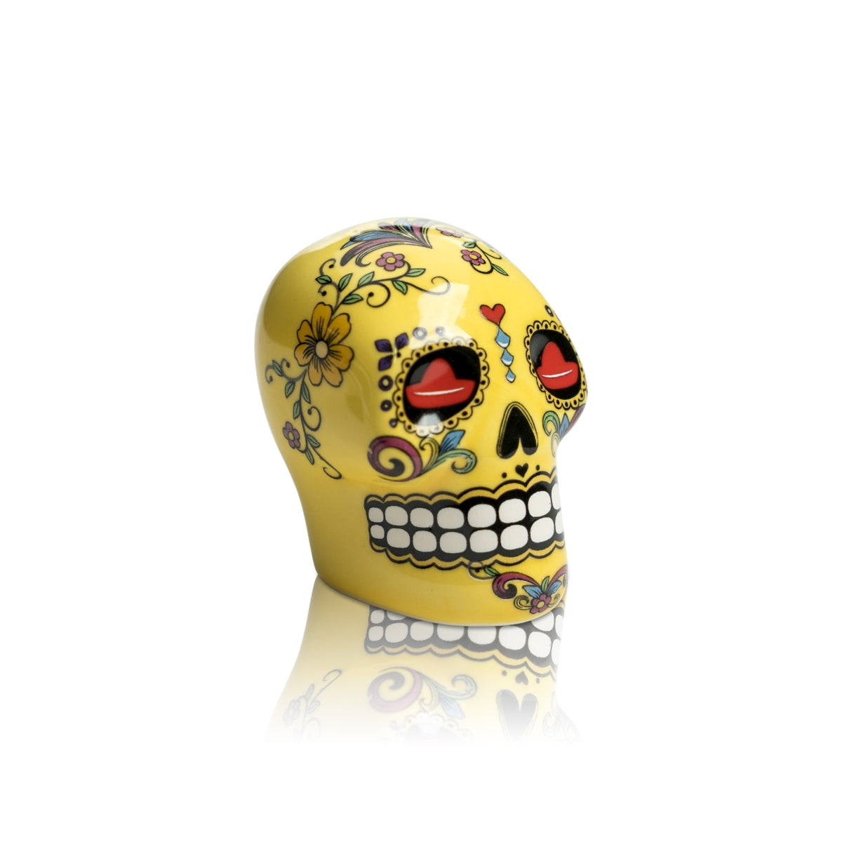 Sierra Tequila Solniczka Czaszka Młynek do pieprzu żółty Dias de los Muertes
