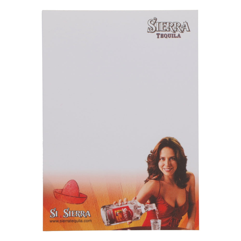 Blok do pisania Sierra Tequila – „Si Sierra” – kobieta na papierze