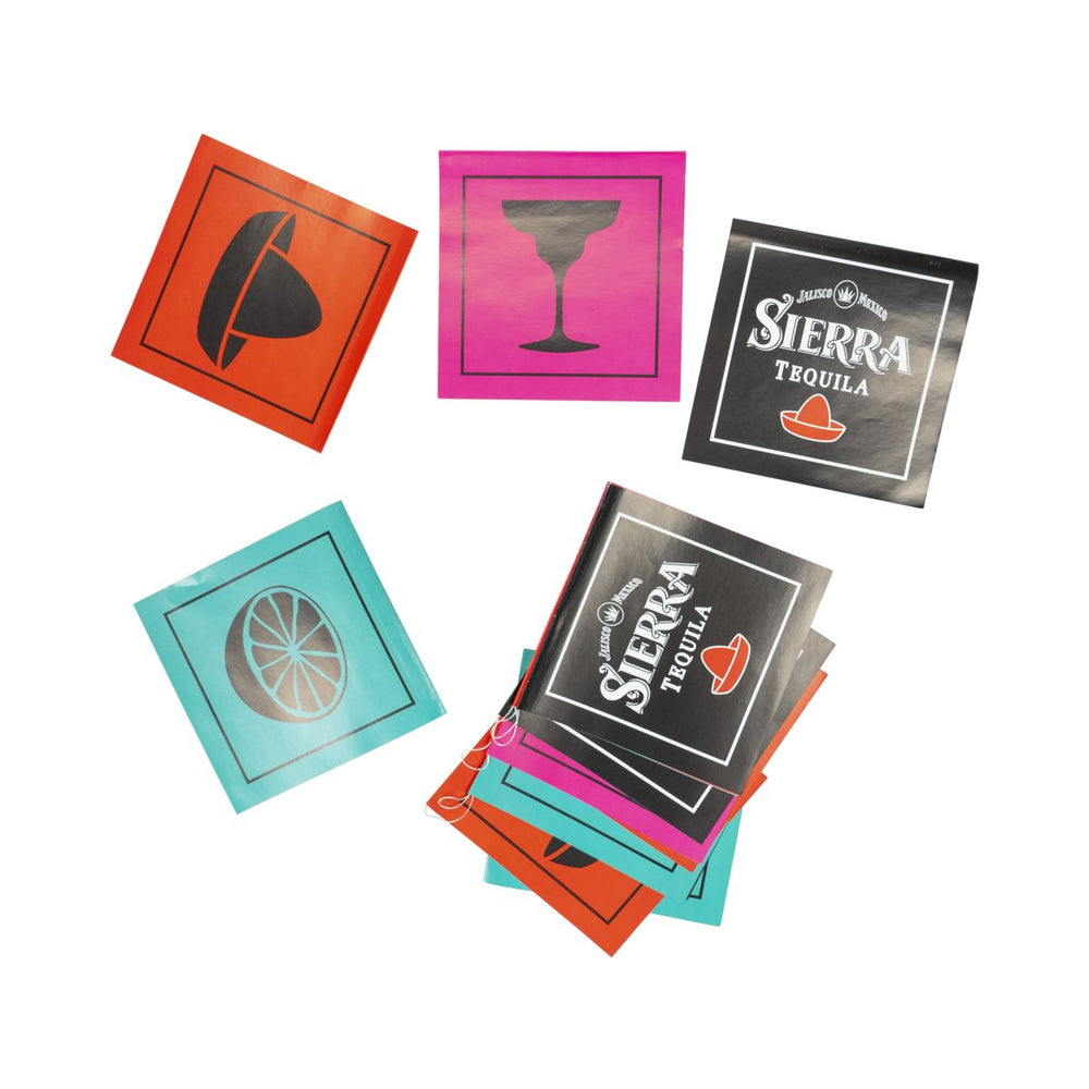 Sierra Tequila Łańcuch z proporczykami Girlanda Kolorowa dekoracja imprezowa Piwnica Domowy bar