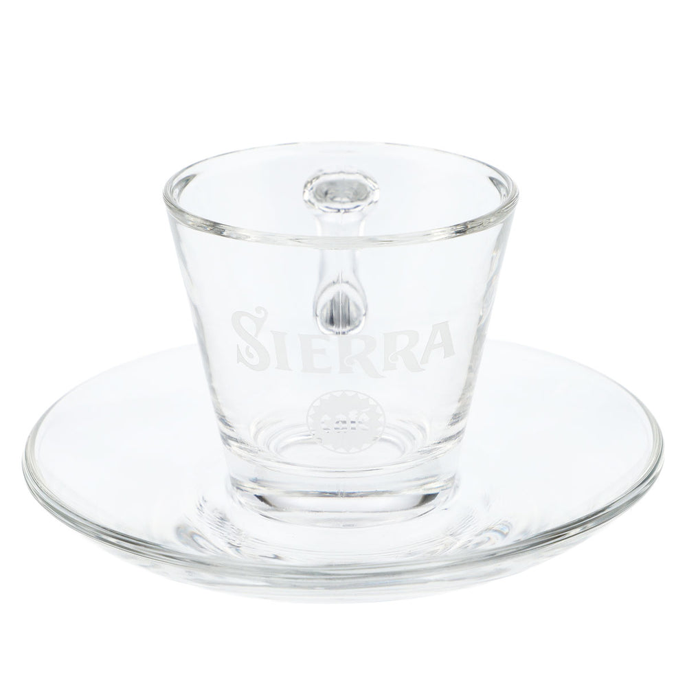 Zestaw filiżanek do espresso SierraTequila  Zestaw filiżanek do kawy z prawdziwego szkła