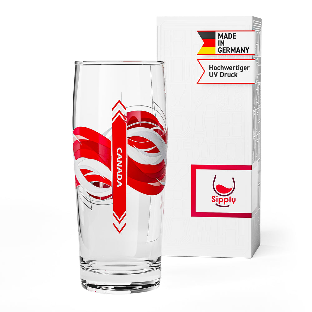 Kieliszek do piwa Sipply Willibecher 0,5 l z flagą Kanady