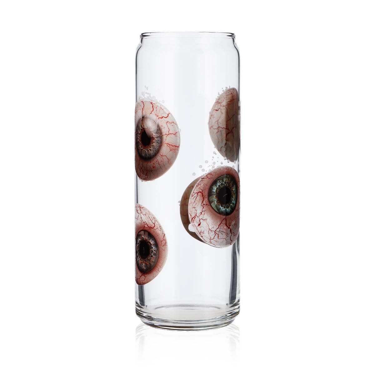 6x szklanka Sipply z motywem Halloween Oczy jako nadruk UV Can Glass 370ml – Widok 3