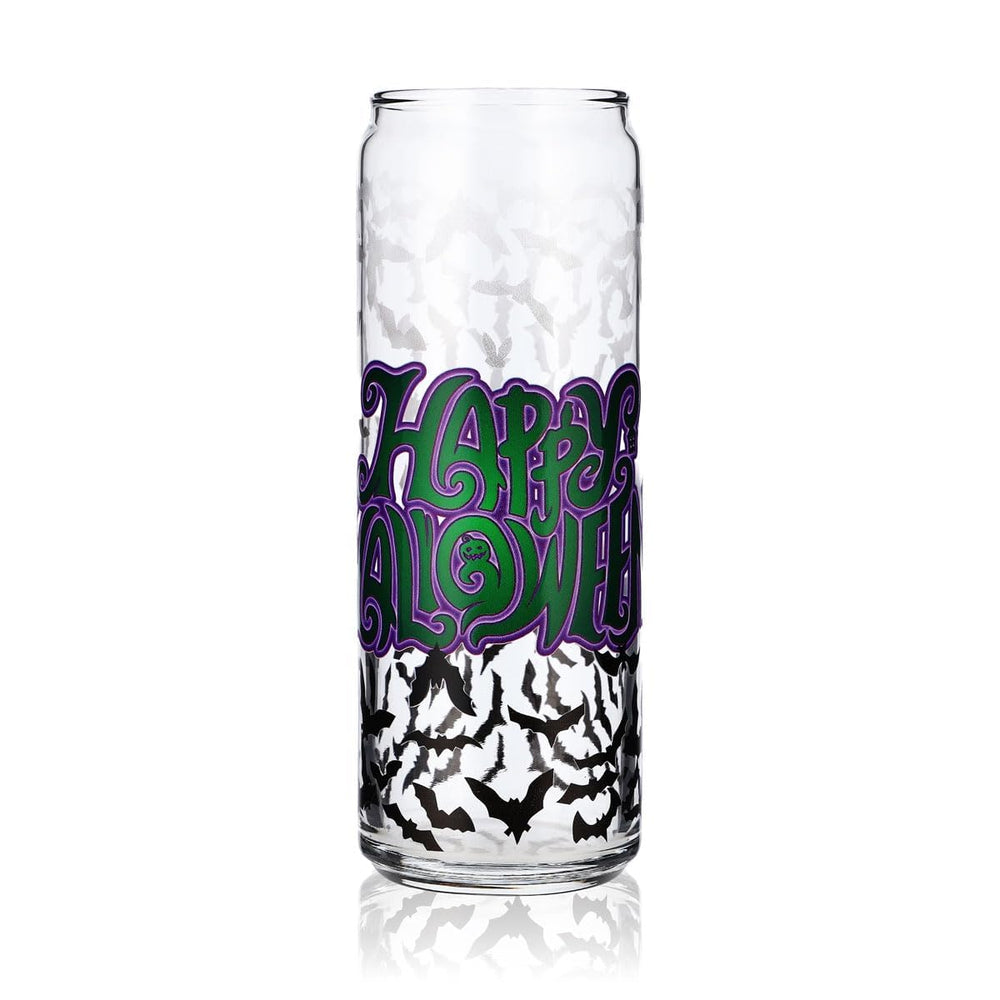 Sipply Szklanka z motywem Halloween Nietoperze jako nadruk UV Can Glass 370ml