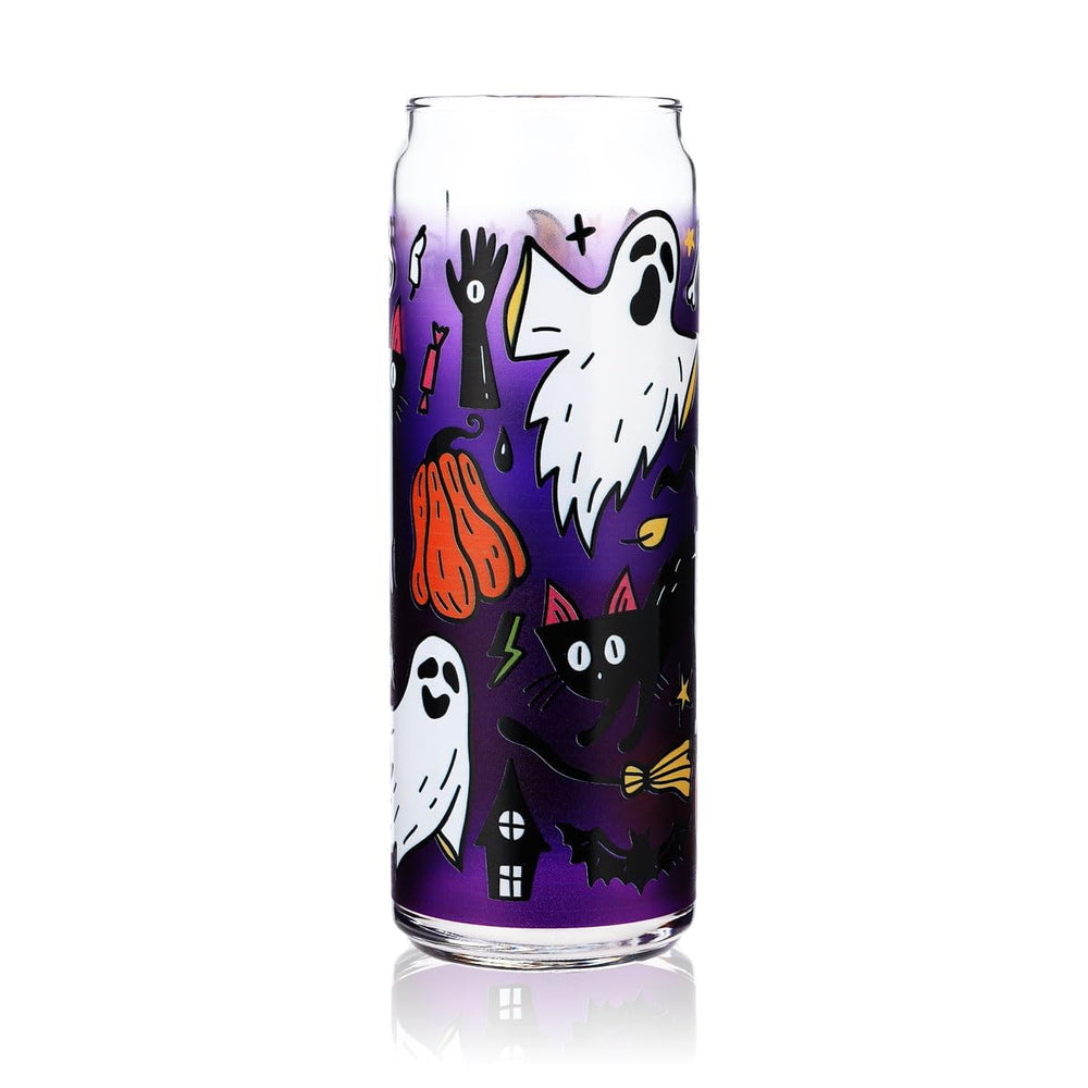 Sipply szklanka z motywem Halloween Spooky jako nadruk UV Can Glass 370ml