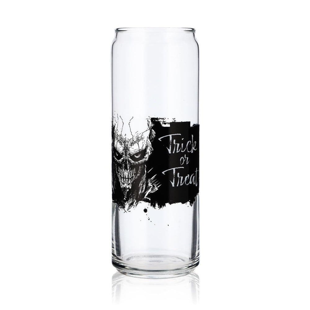 Sipply Szklanka z motywem Halloween Trick or Treat jako nadruk UV Can Glass 370ml