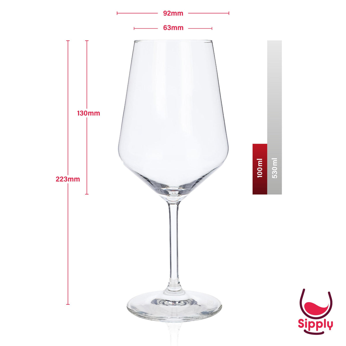 Kieliszek do aperitifu Sipply Summer Vibes z napisem „Kiedy styl jest płynny!” 0,5 l – Widok 8