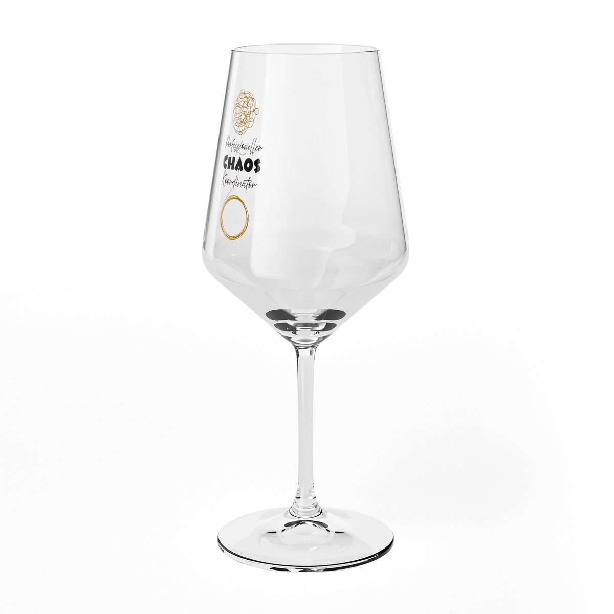Kieliszek do wina Sipply z napisem „Chaos Koordinator”, 0,5 l – Widok 7