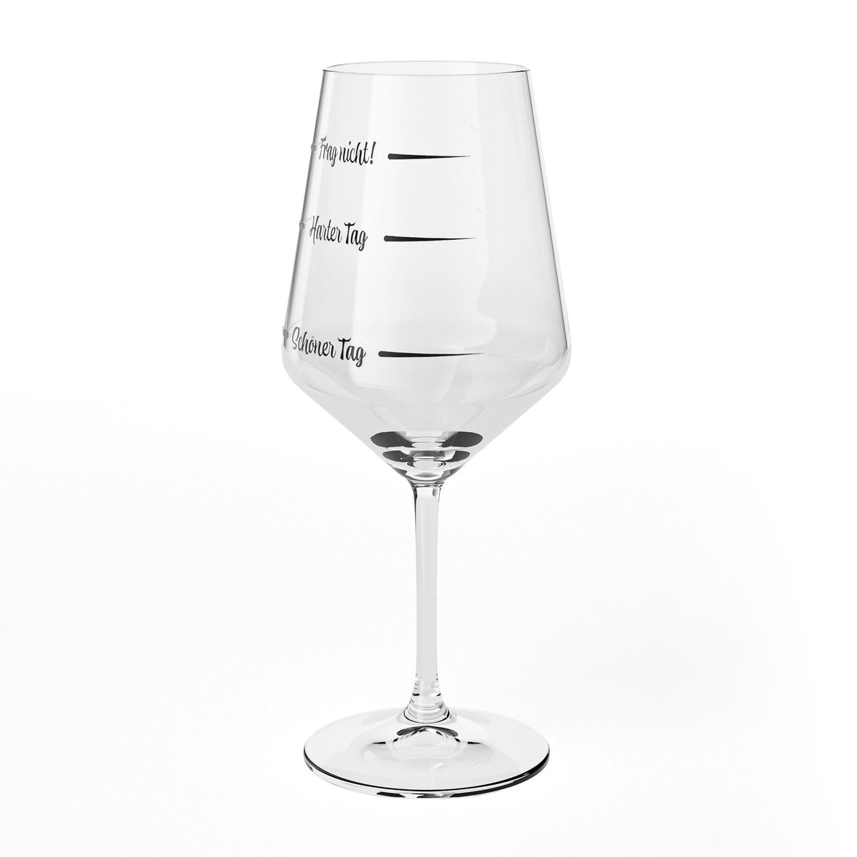 Kieliszek do wina Sipply z napisem „Nie pytaj – ciężki dzień, piękny dzień” V2, 0,5 l – Widok 7