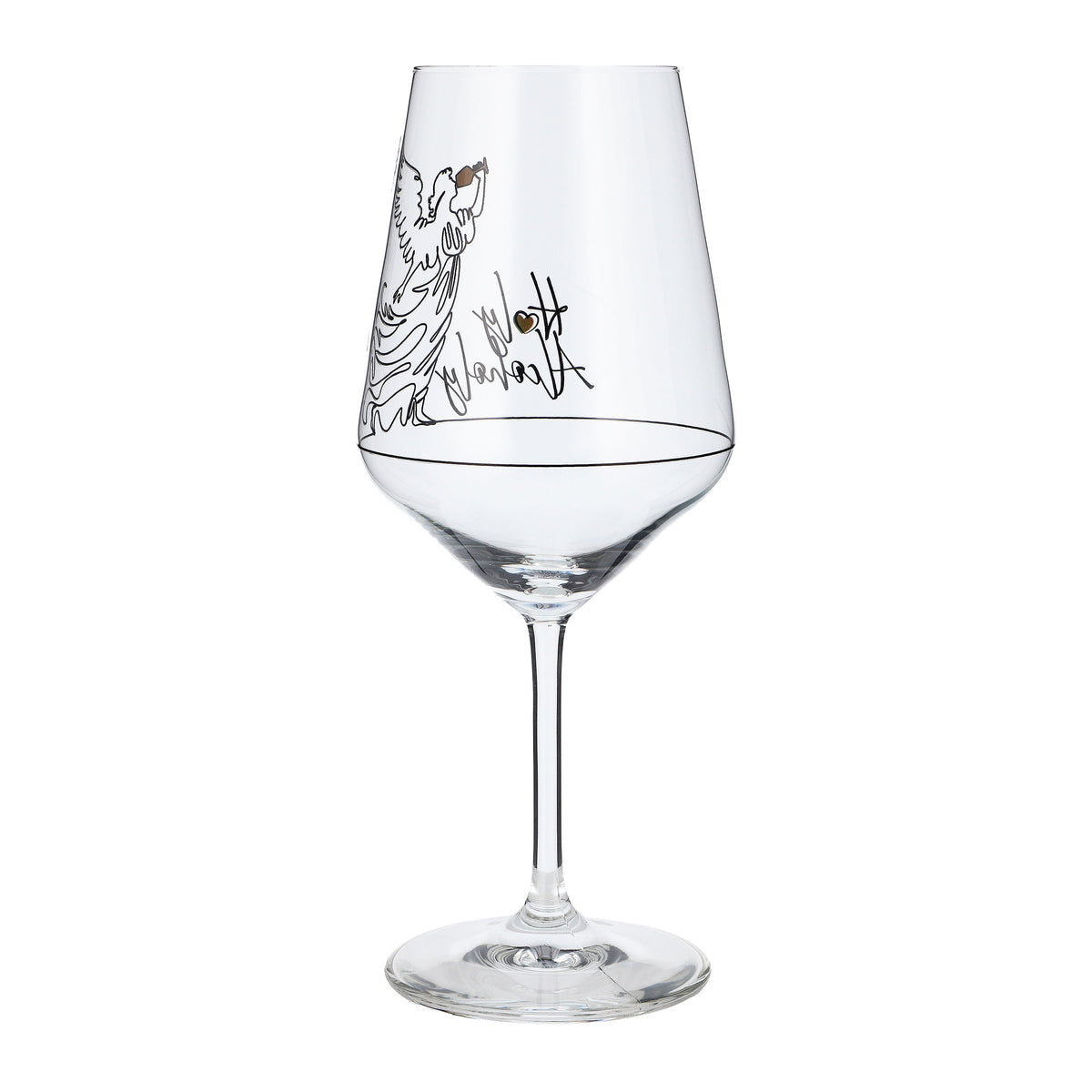 Kieliszek do wina Sipply z napisem „Holy Alcoholy”, 0,5 l – Widok 7