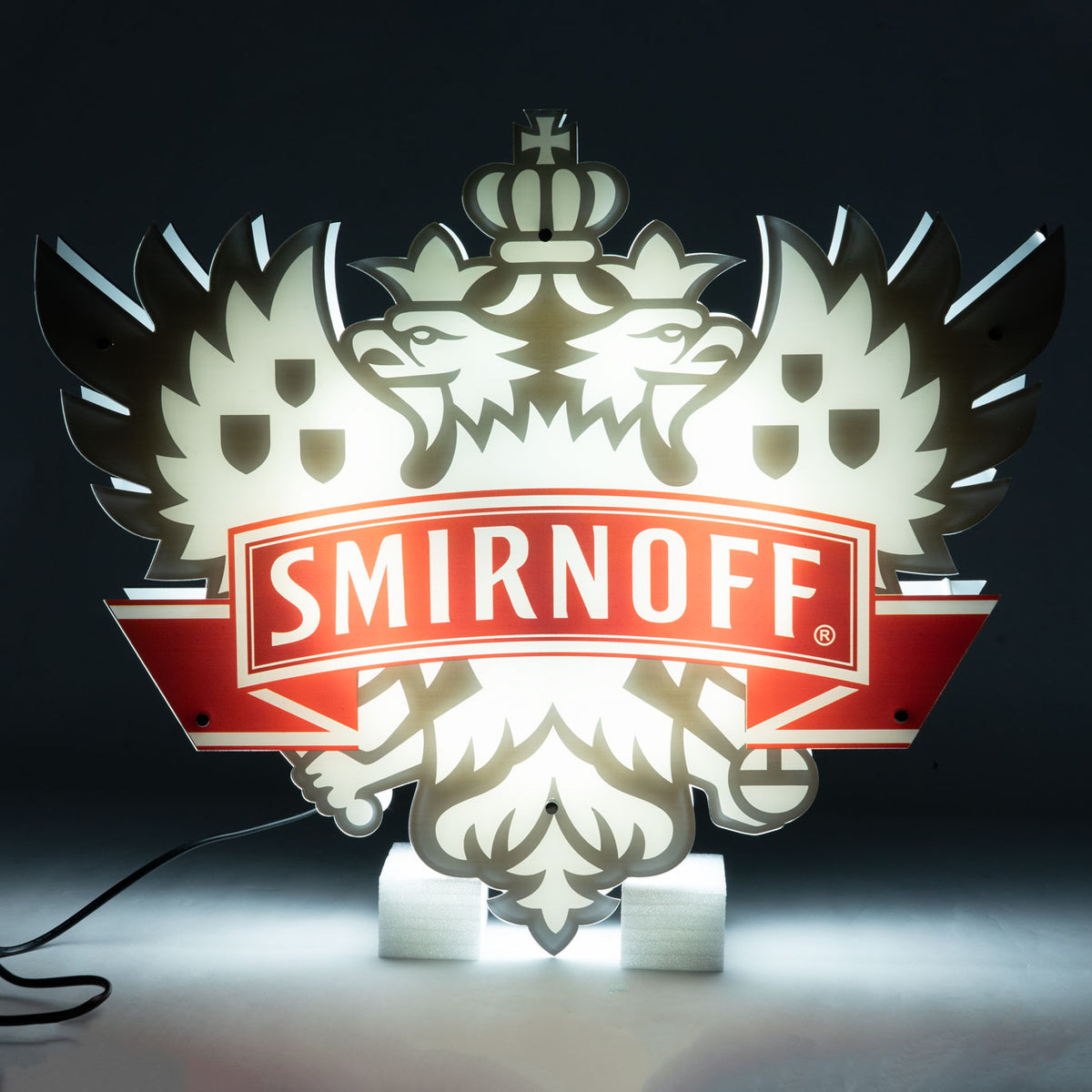 Smirnoff Neon LED Tabliczka ścienna Wallsign Neonowy znak reklamowy Dekoracja barowa – Widok 6