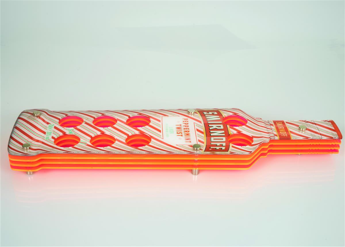 Taca do serwowania shotów Smirnoff Peppermint Twist  8 shotów – dekoracja barowa – Widok 5
