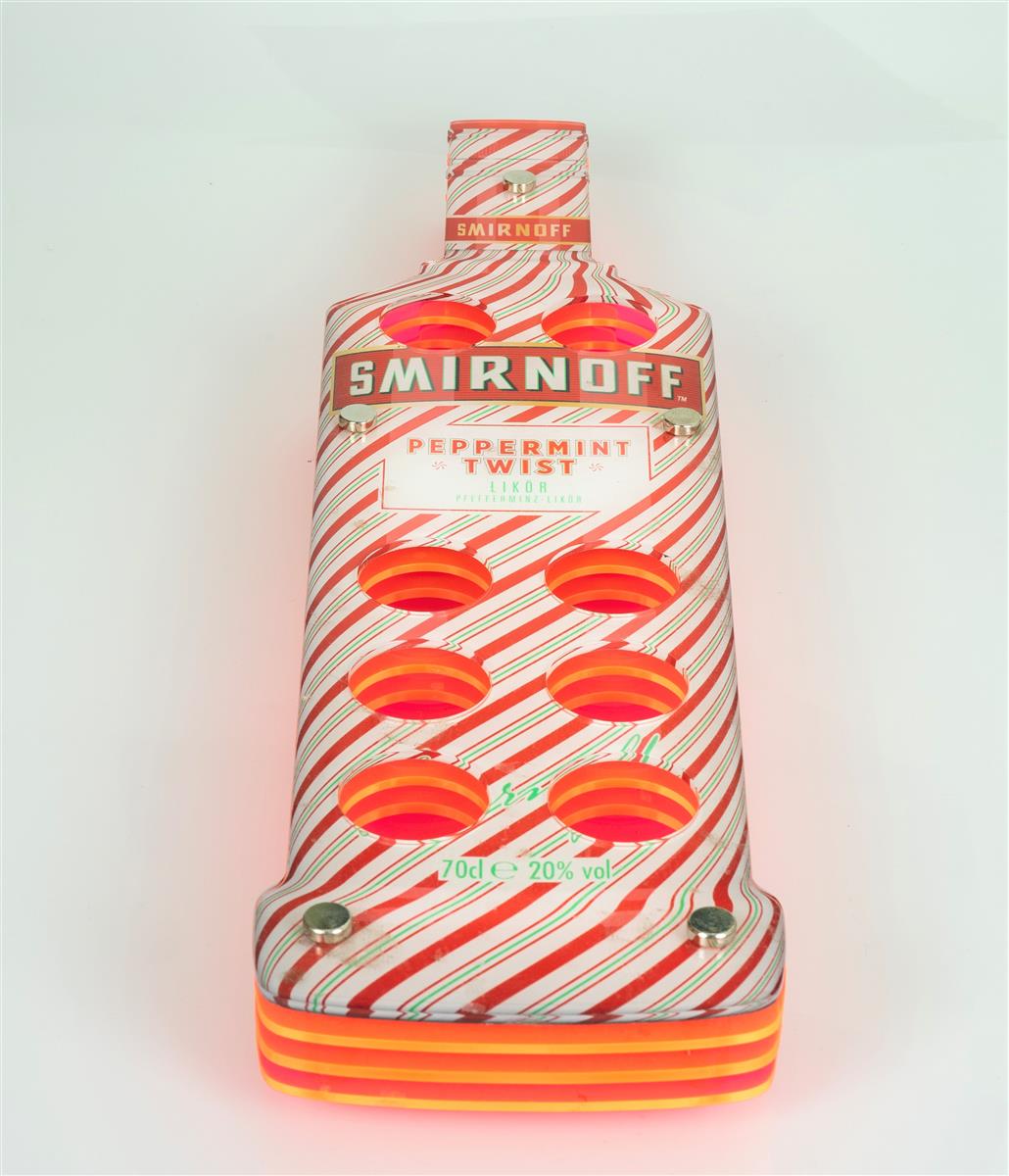 Taca do serwowania shotów Smirnoff Peppermint Twist  8 shotów – dekoracja barowa – Widok 6