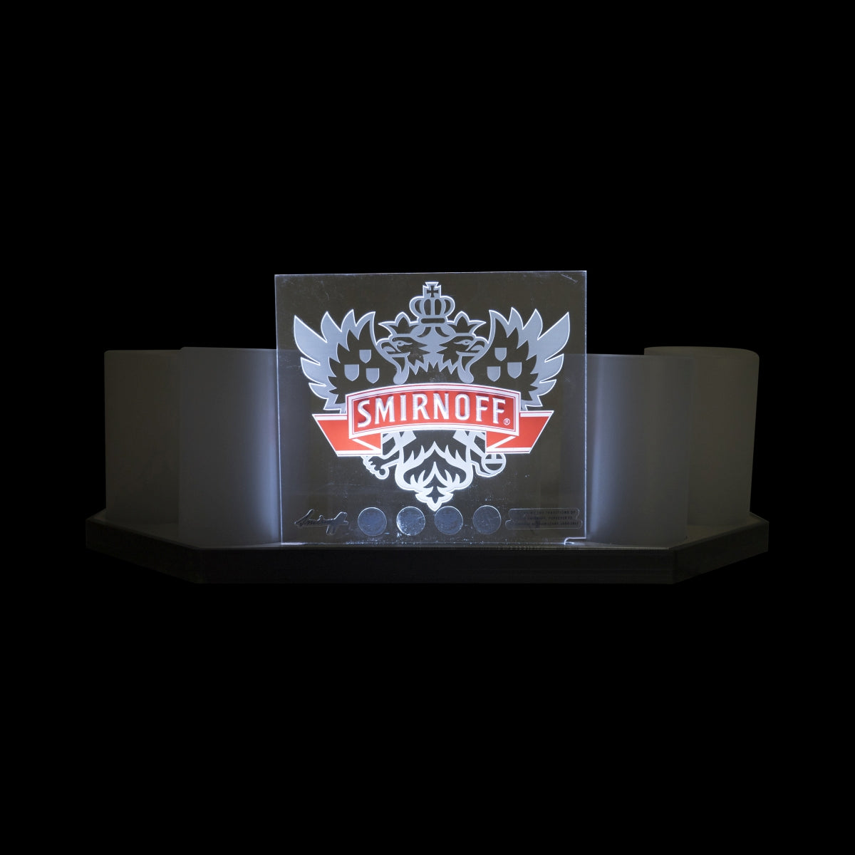 1x bar z wyświetlaczem LED Smirnoff Vodka Barcaddy – Widok 2