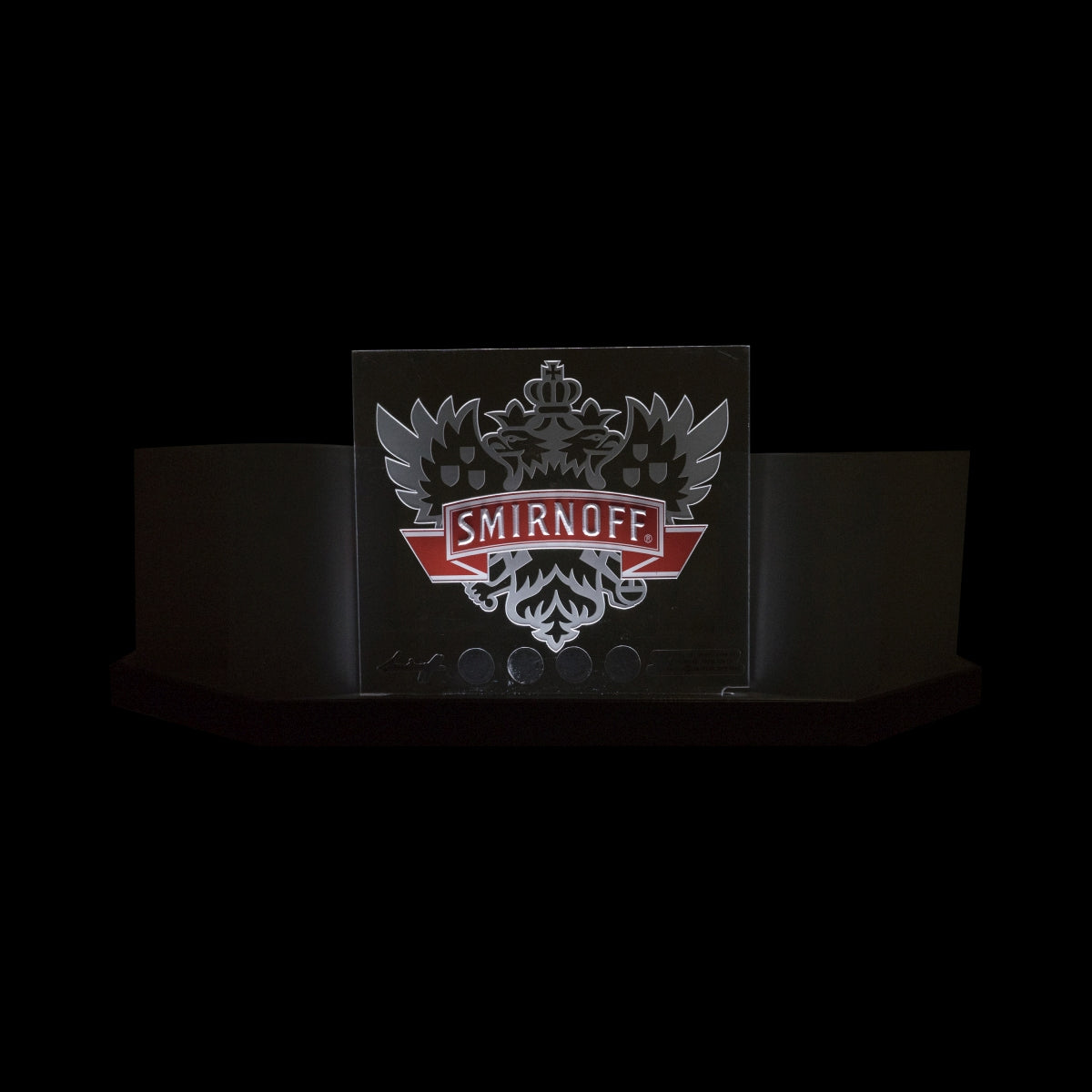 1x bar z wyświetlaczem LED Smirnoff Vodka Barcaddy – Widok 3