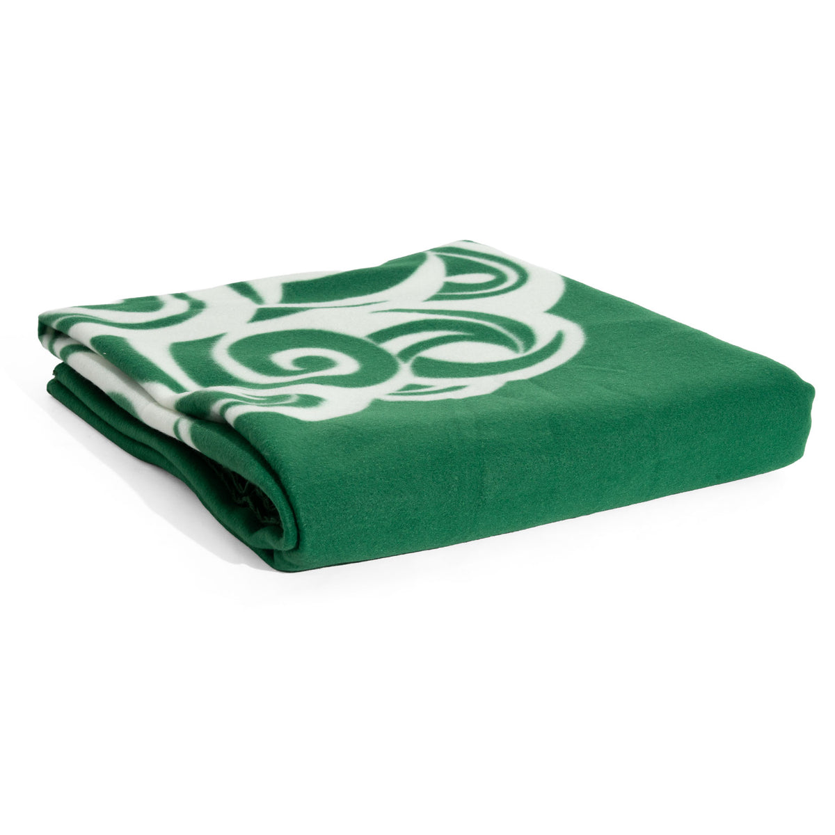 Somersby Cider Koc polarowy Koc przytulny Koc tarasowy 165x150 cm Zielony – Widok 3