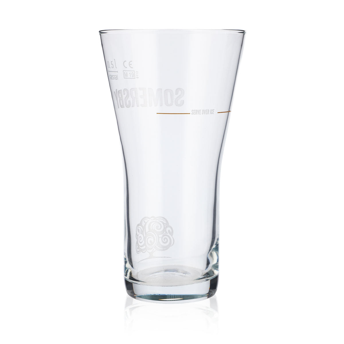Szklanka do cydru Somersby 0,5 l Kubek Szklanki do cydru Logo Satynowane – Widok 3
