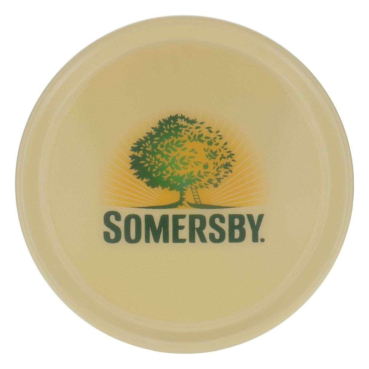 Somersby Cider Taca do serwowania Okrągła taca Taca kelnerka okrągła beżowa