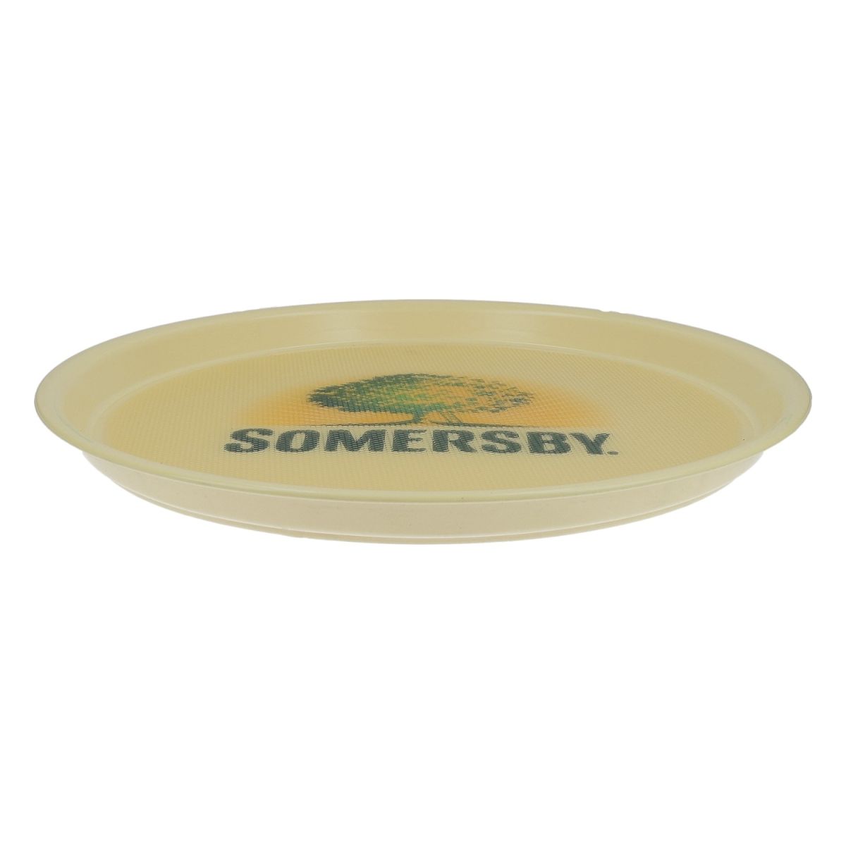 Somersby Cider Taca do serwowania Okrągła taca Taca kelnerka okrągła beżowa – Widok 2