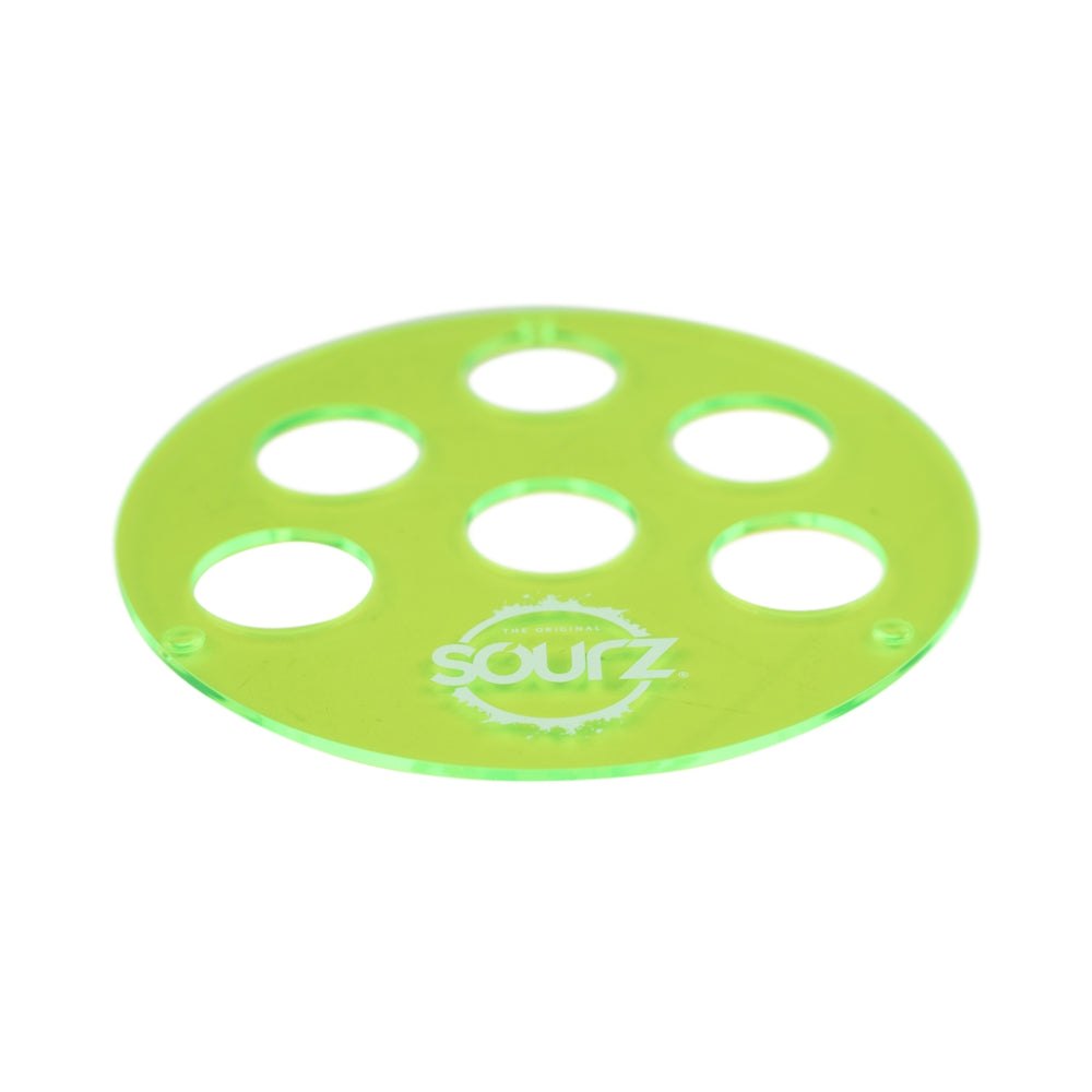 Sourz likier taca na 6 shotów neonowa zieleń pub bar gastro tequila short
