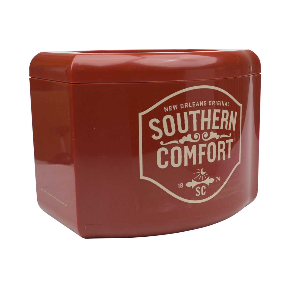 Pojemnik na lód do whisky Southern Comfort Czerwony 10l Butelki Pojemnik na kostki lodu Cool