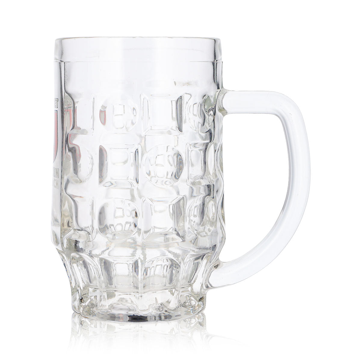 Szklanka do piwa, kufel, dzbanek, kubek do piwa, 0,5 l, Monachium, Pousset, relief – Widok 6