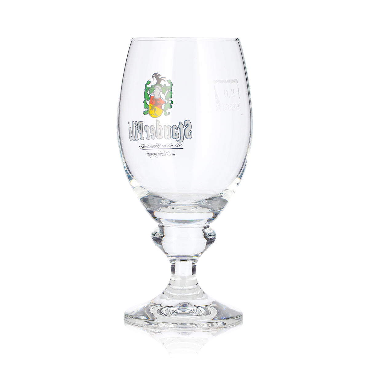 Szklanka do piwa Stauder 0,2 l, puchar z logo Stauder Pils „Rastal” – Widok 4
