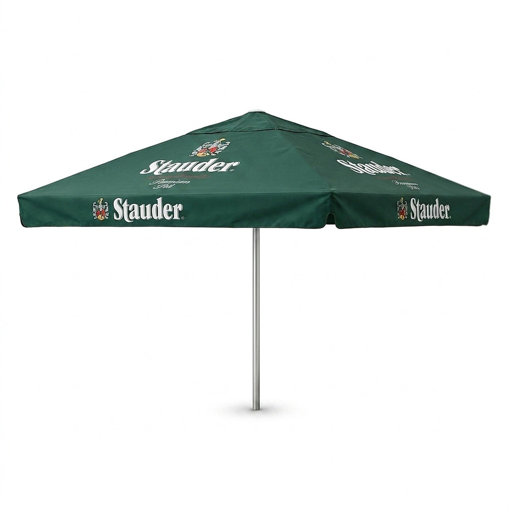 Parasol piwny Stauder 3,5 x 3,5 m – dla browarów, lokali gastronomicznych i ogródków piwnych