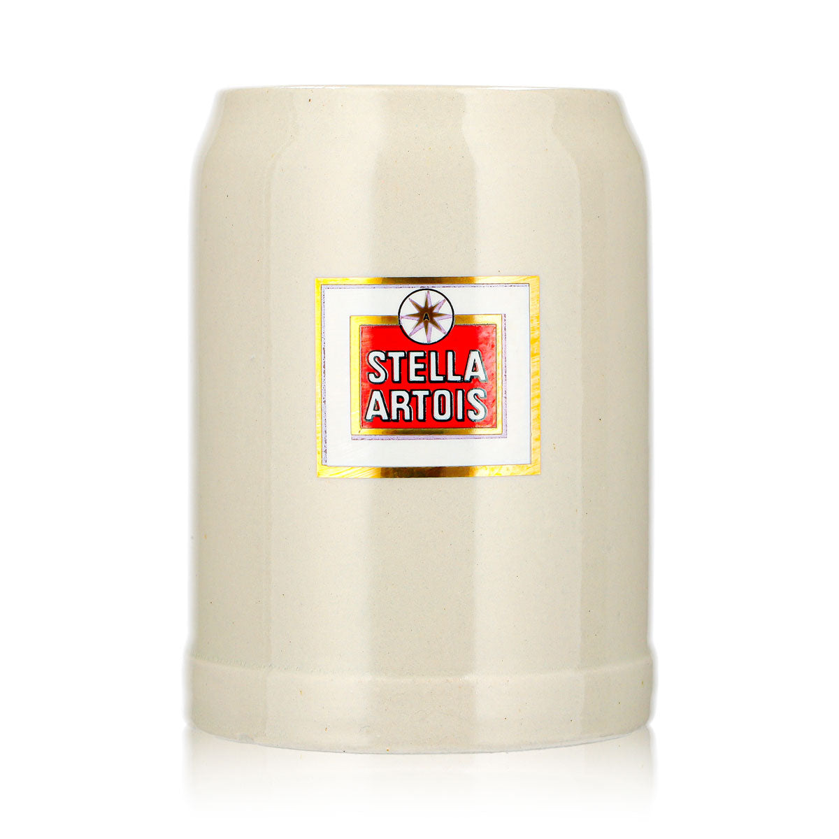 Szklanka do piwa Stella Artois 0,5 l, gliniany dzbanek – Widok 2