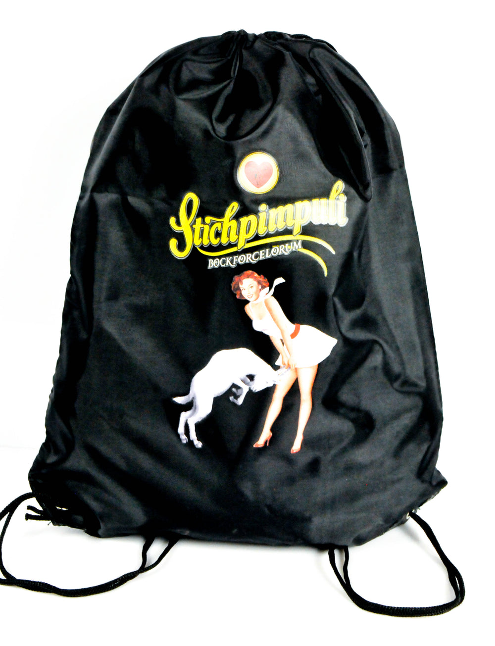 Stichpimpuli Likier Plecak Torba gimnastyczna Torba materiałowa Torba gimnastyczna „String Bag”