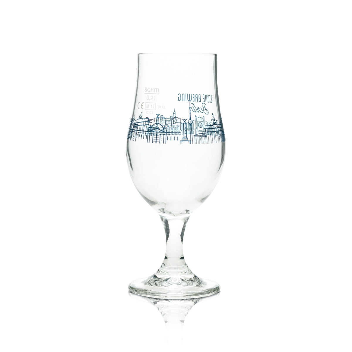 Szklanka do piwa Stone Brewing 0,2l Goblet Craftbeer Berlin Panorama Szklanki Tulip Sahm – Widok 2