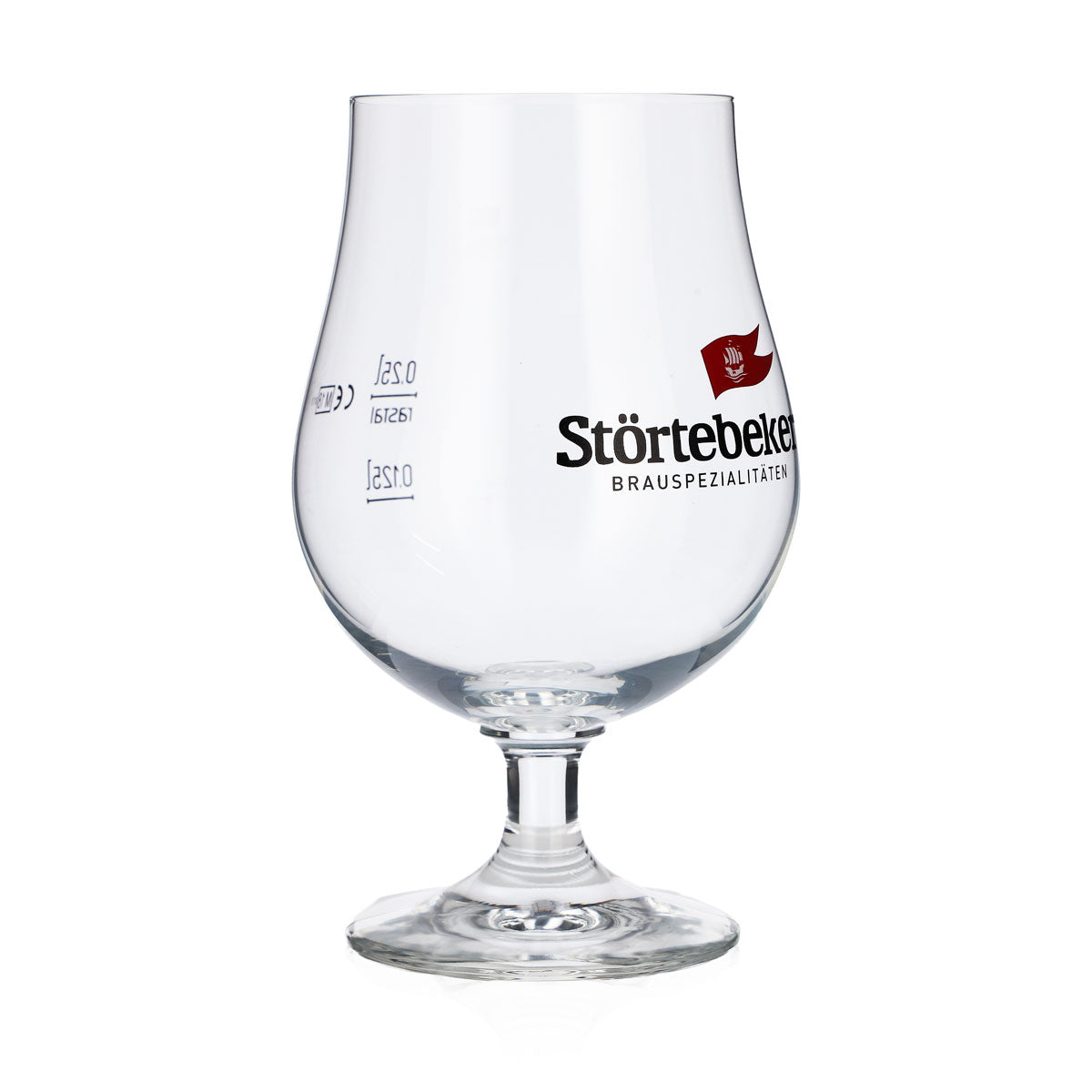 6x Störtebeker 0,25 l szklanka typu Schwenker – szklanka typu Bauchglas Eichstrich Craft Beer Set – Widok 3