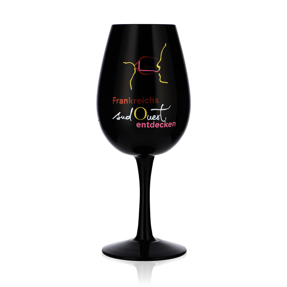 Sud Quest Francja Kieliszek do wina 0,3 l Kieliszki do wina Edycja specjalna Black Edition