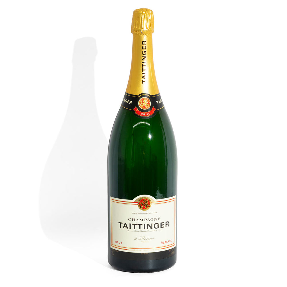 Szampan Taittinger 3 l PUSTA butelka pokazowa Butelka dekoracyjna Pusta butelka Brut