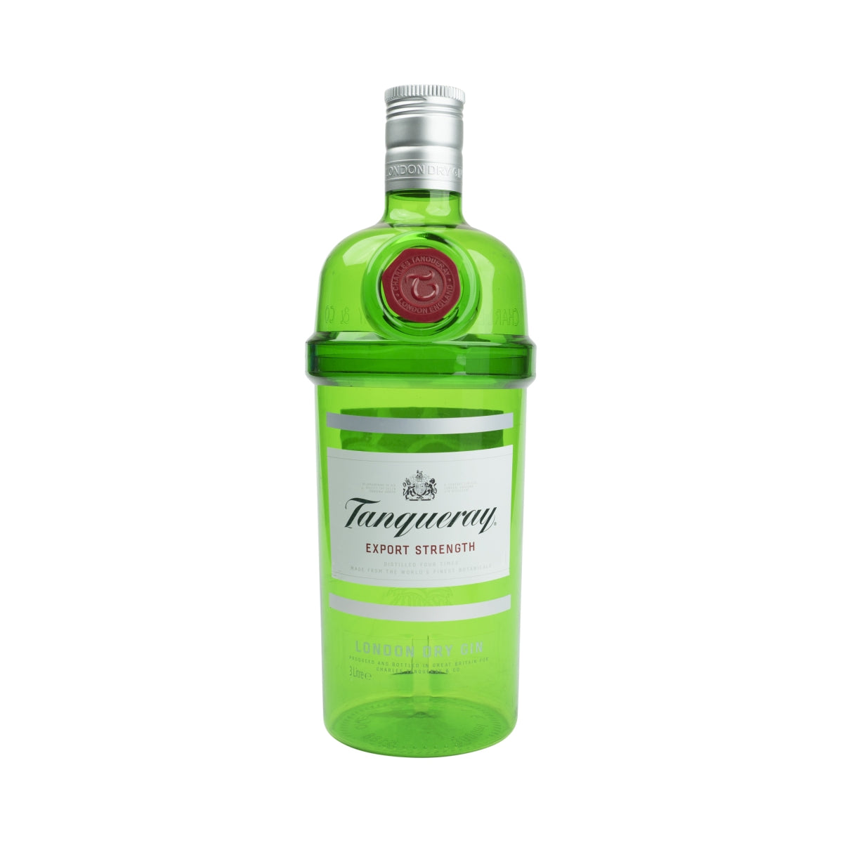 Tanqueray Gin 3l butelka pokazowa EMPTY Display Dummy Bar EMPTY plastik zielony