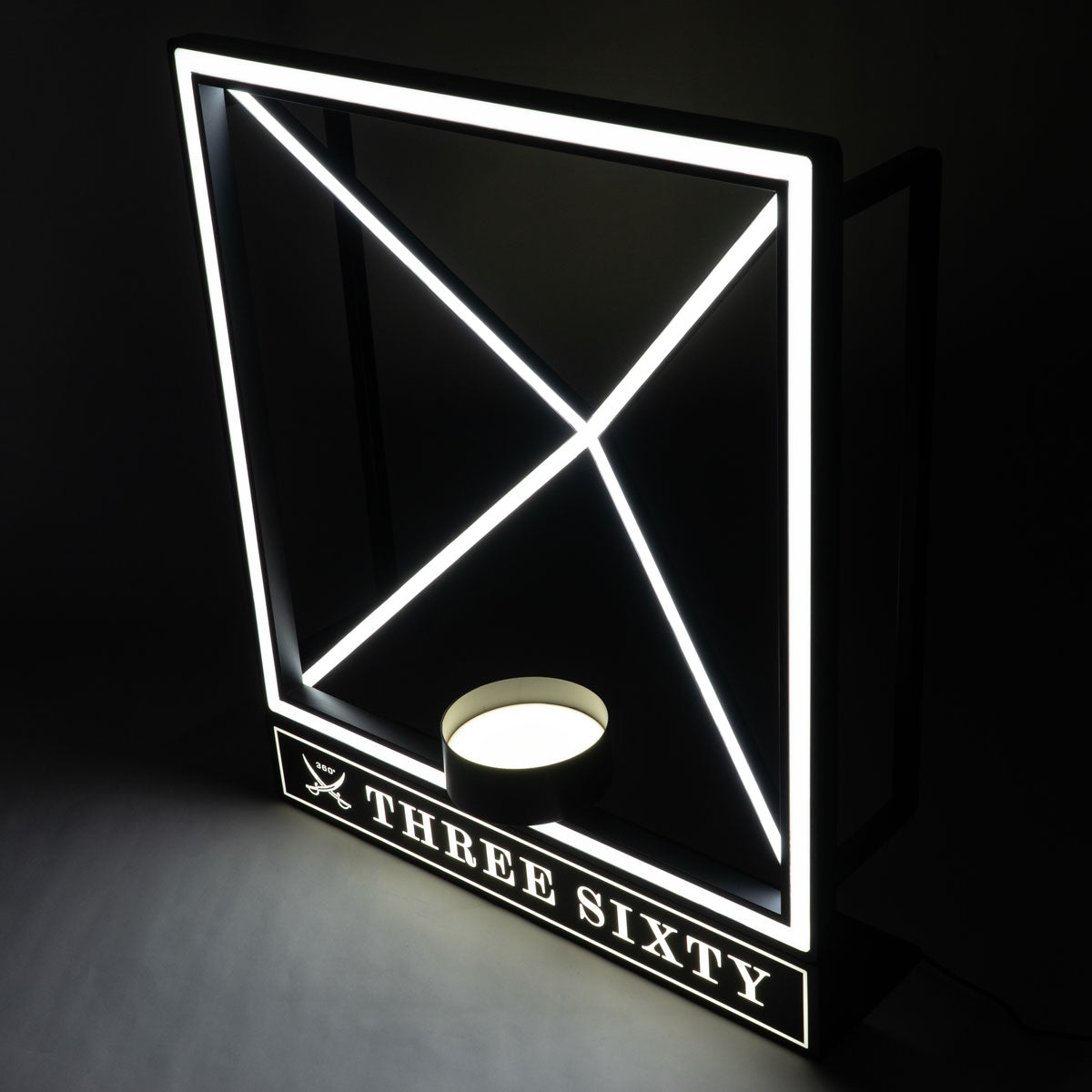 Three Sixty Glorifier 3 litry podświetlana lampa LED do ekspozycji butelek, dekoracja – Widok 7