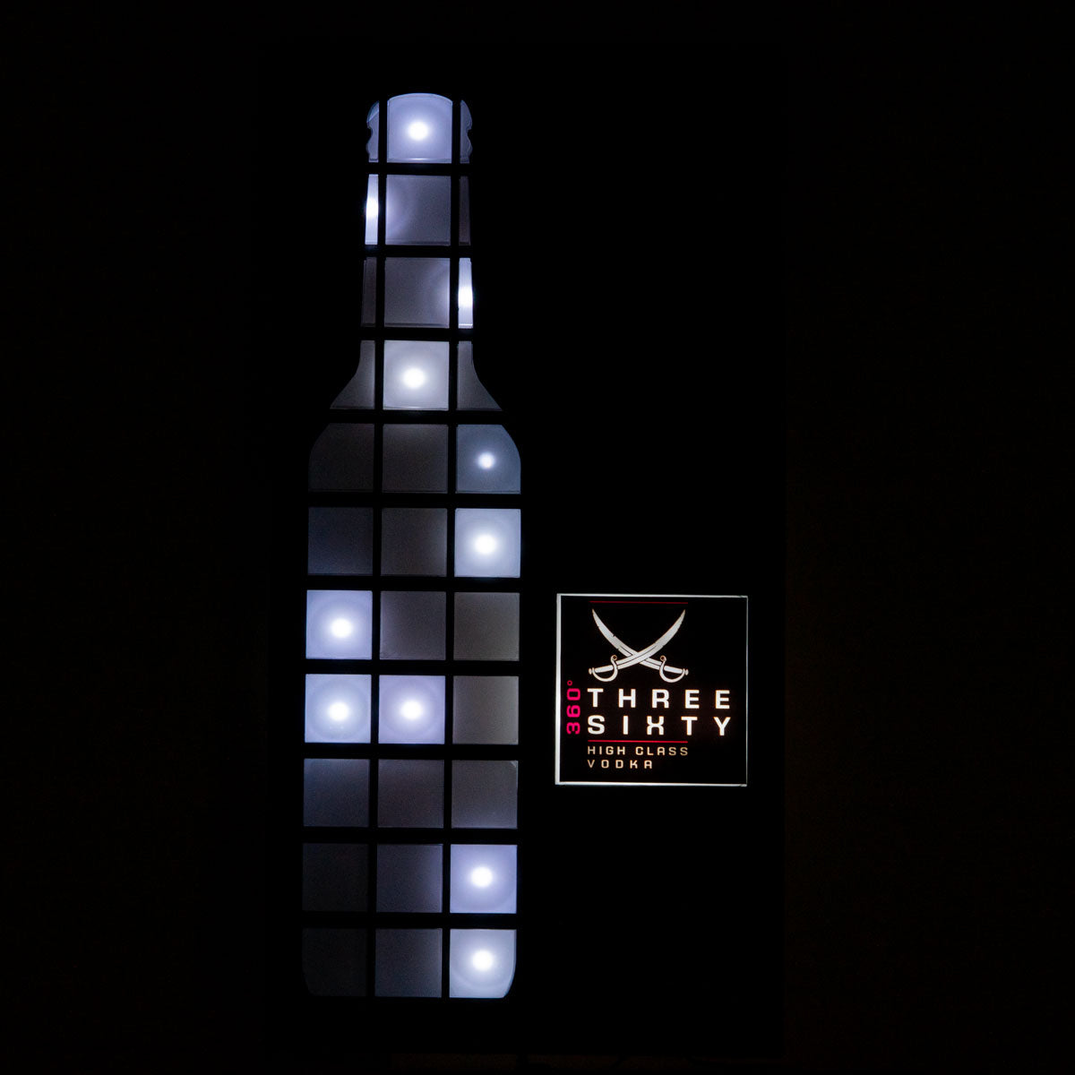 Three Sixty Reklama świetlna Luminated LED Wallsign Dekoracja stołu Merch B-WARE – Widok 4