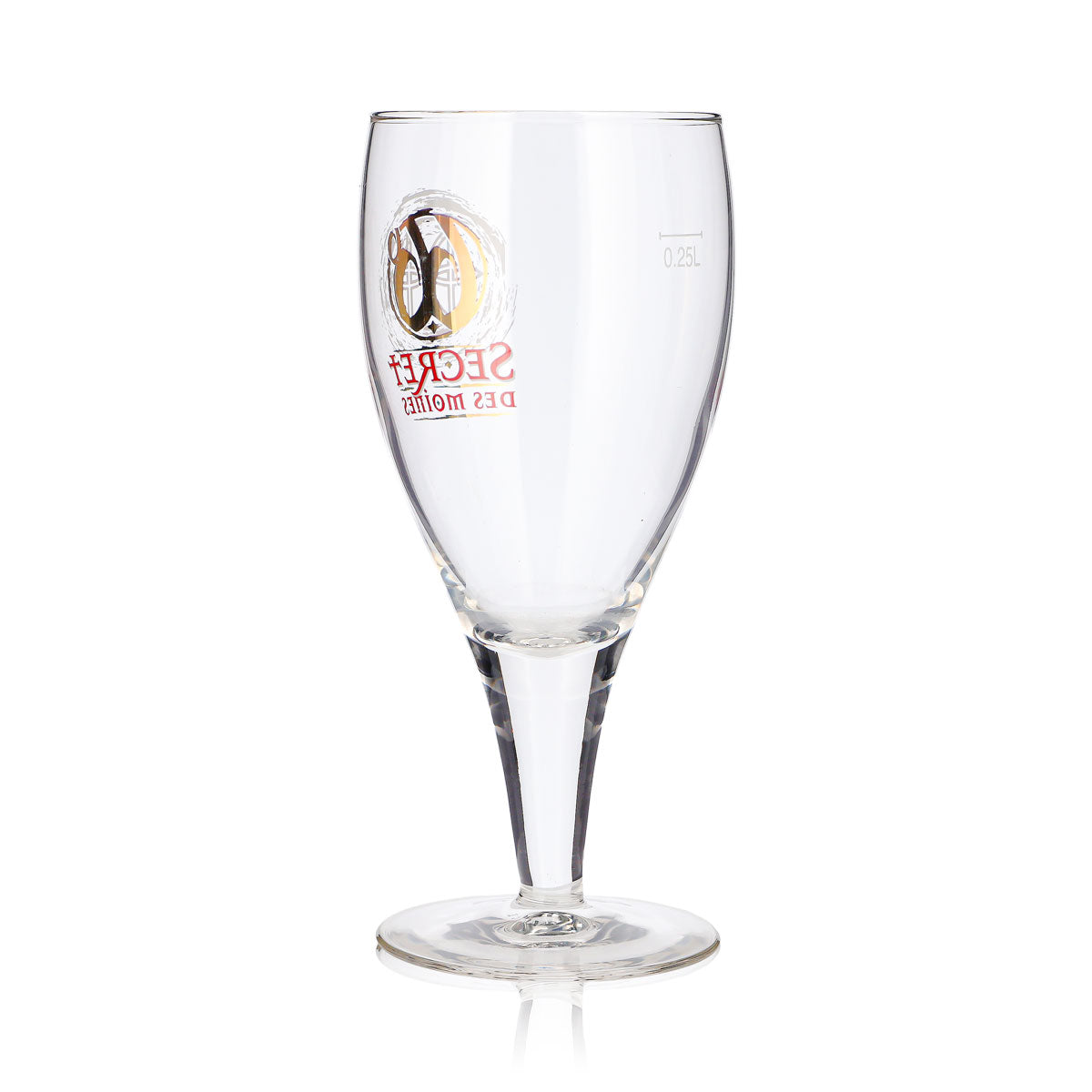 Szklanka do piwa Triple Moine 0,25 l, puchar Tuple Secret Des Moines – Widok 4