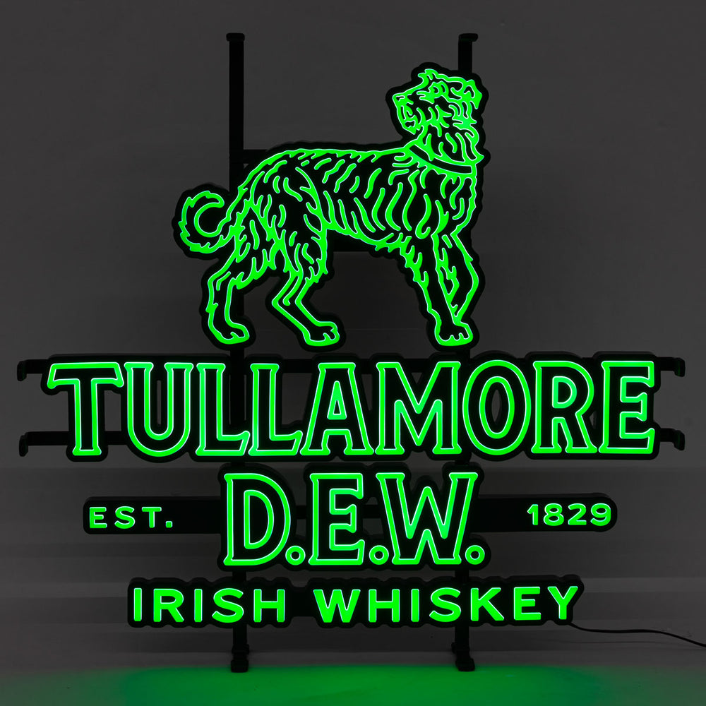 Tullamore Dew Whisky LED Reklama świetlna Reklama świetlna  z zasilaczem