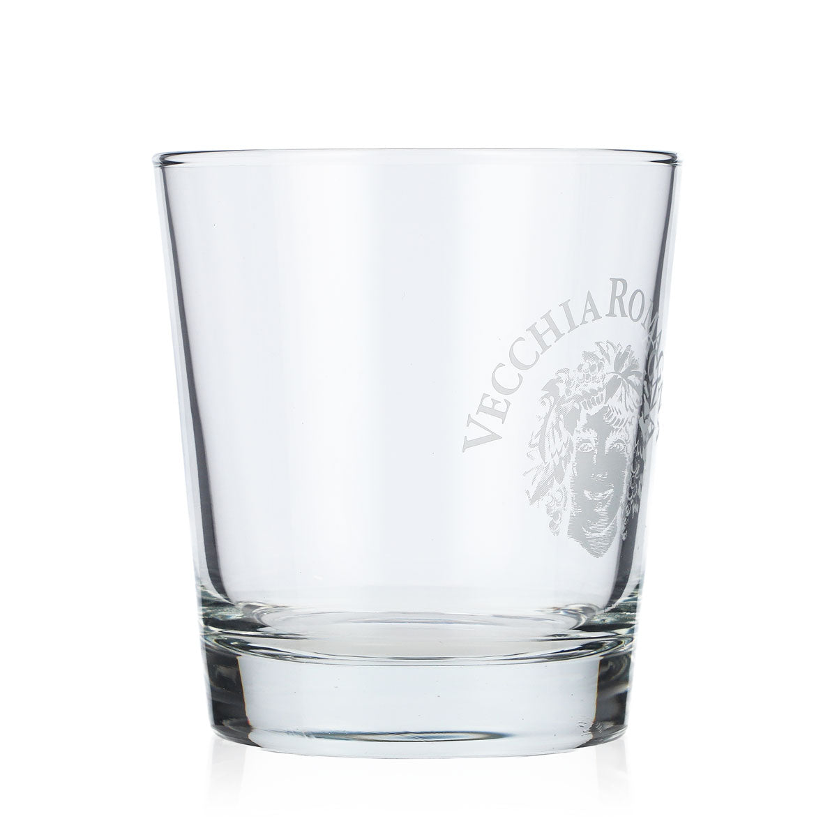 Vecchia Romagna Cognac Szklanka typu tumbler  0,3 l białe logo – Widok 2