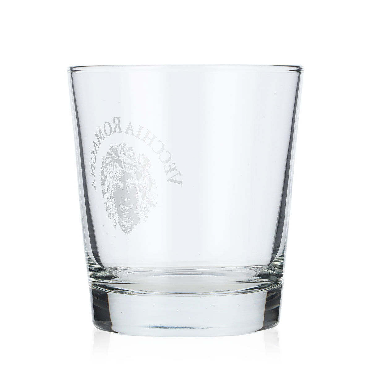 Vecchia Romagna Cognac Szklanka typu tumbler  0,3 l białe logo – Widok 3