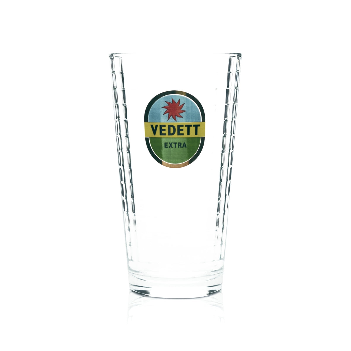 6x szklanka do piwa Vedett 0,33 l kubek „Extra” szklanki z reliefem Beer Belgium Craft Pils 33 cl – Widok 2
