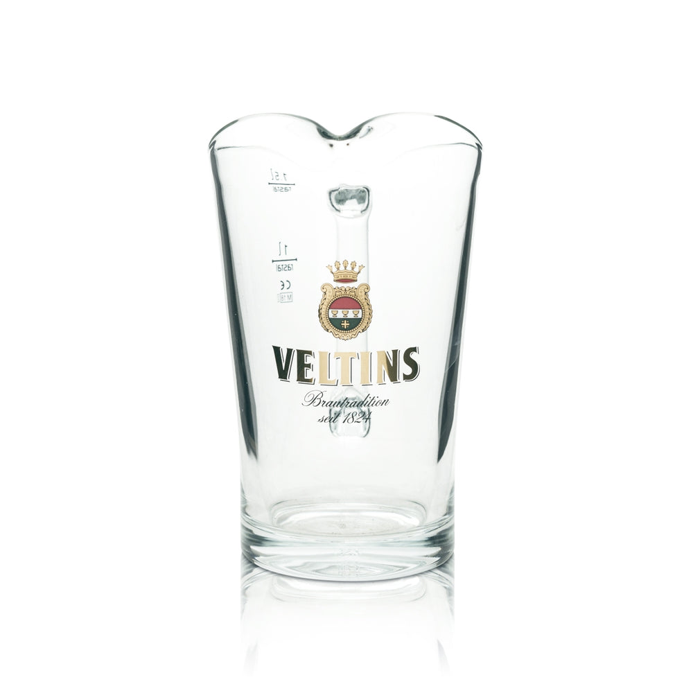 Veltins dzbanek do piwa 1,5l Rastal szklana karafka do nalewania 1500ml dzbanek kufel Piwo