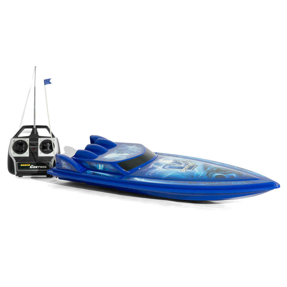 Veltins V+ Piwo Speedboat Niebieski z pilotem zdalnego sterowania