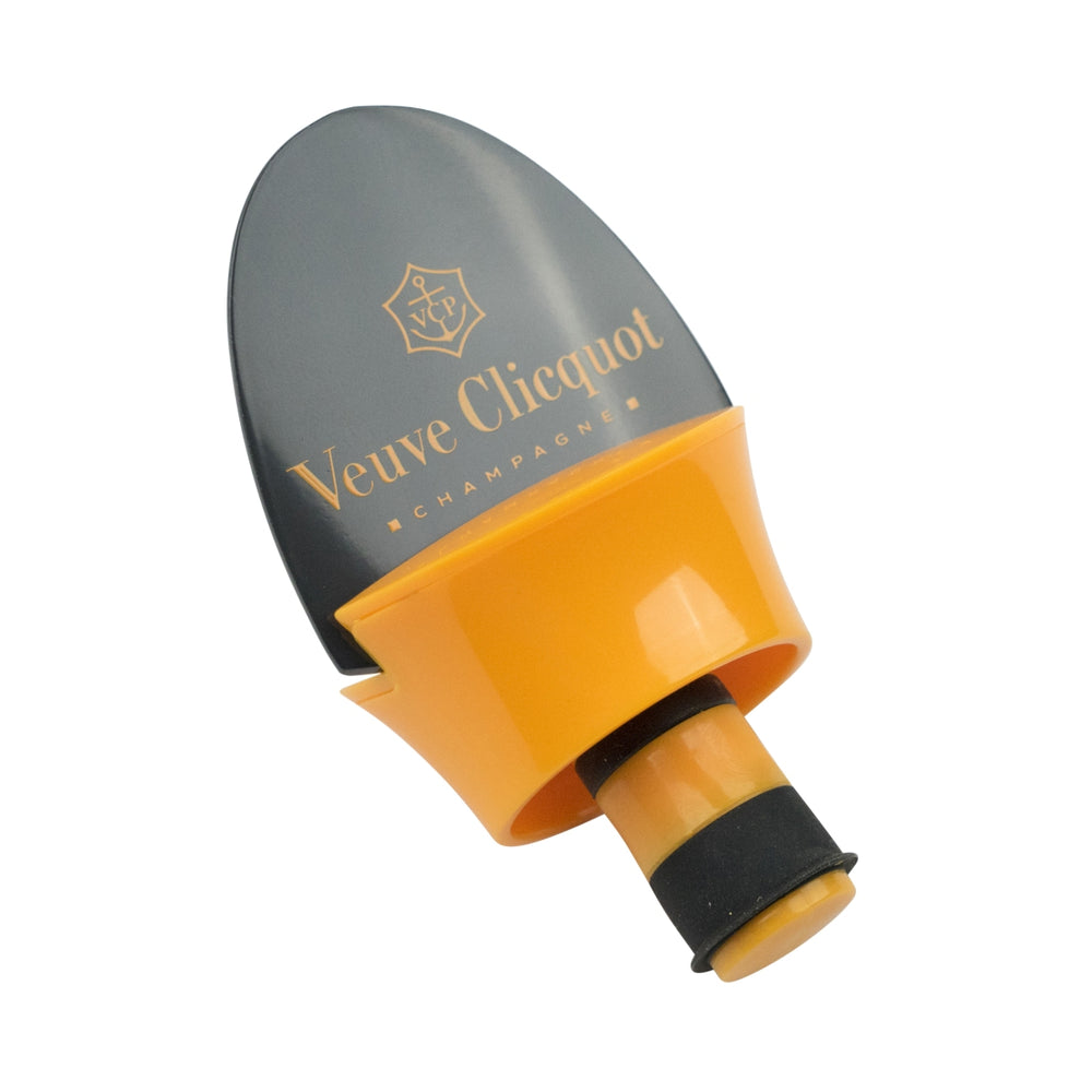 Zatyczka do butelki szampana Veuve Clicquot z pokrywką, zatyczka do butelki, uchwyt na świeżość
