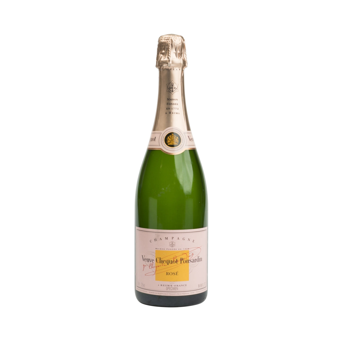 Veuve Clicquot Champagne Show Butelka 0,7l Rose EMPTY Dekoracja Manekin Ponsardin Pusta