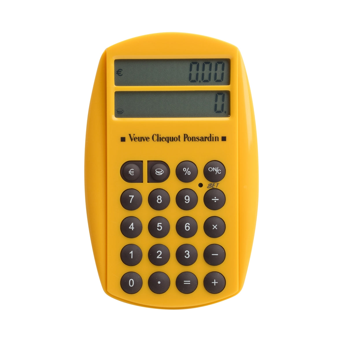 Kalkulator Veuve Clicquot Champagne Mini Orange Ponsardin Retro Collector