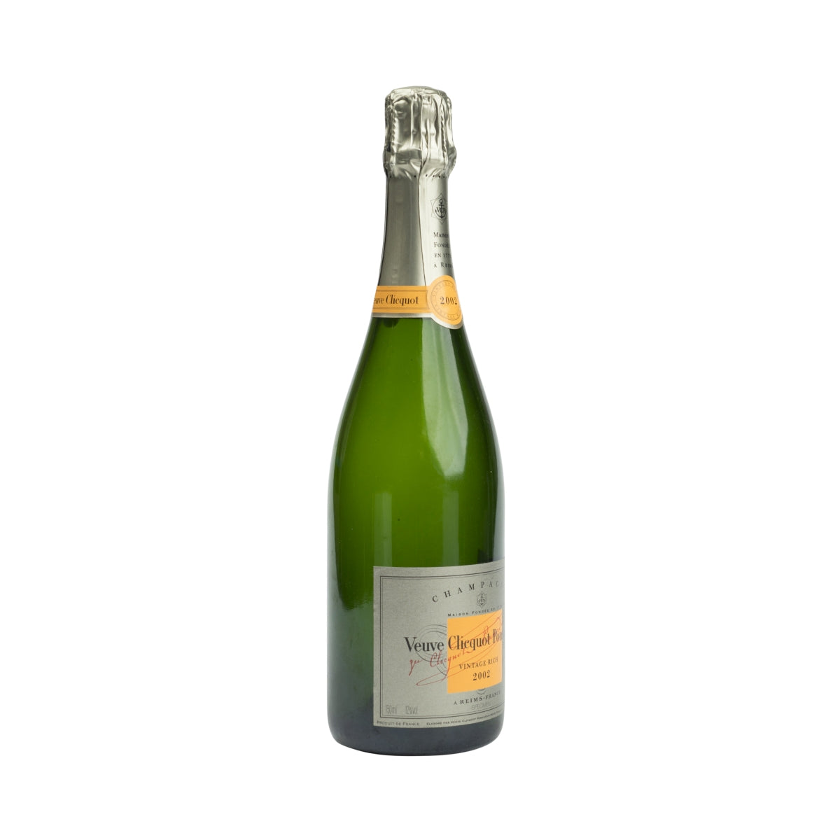 Veuve Cliquot Champagne Show Bottle 0,7L EMPTY Vintage Rich 2002 Dummy Display – Widok 2