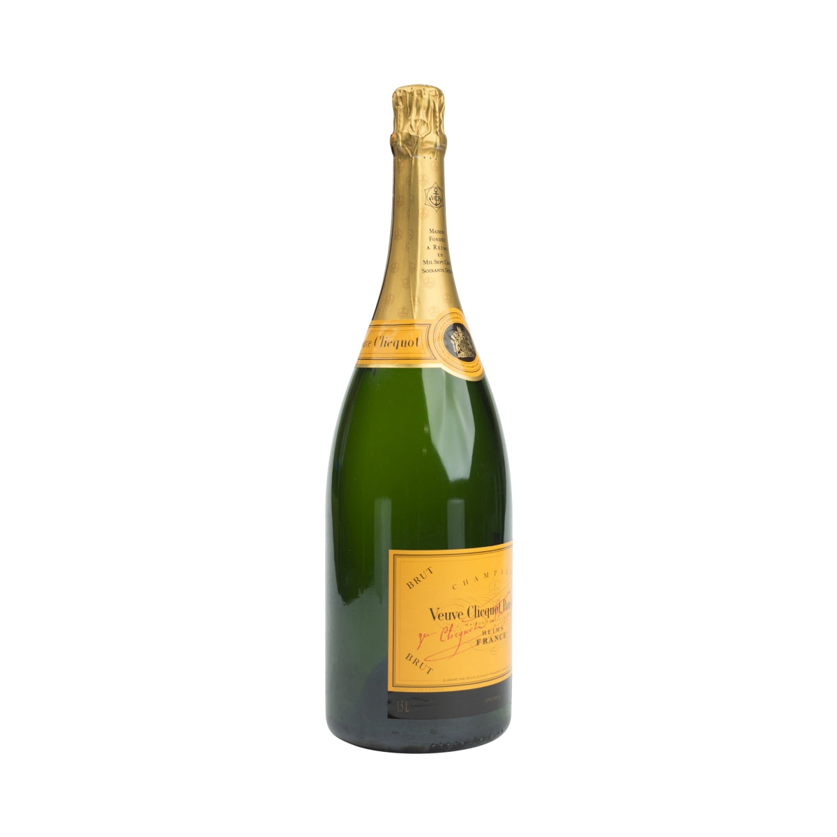 Veuve Cliquot Champagne Show Bottle EMPTY Ponsardin 1,5l Display Dummy Bottle – Widok 2