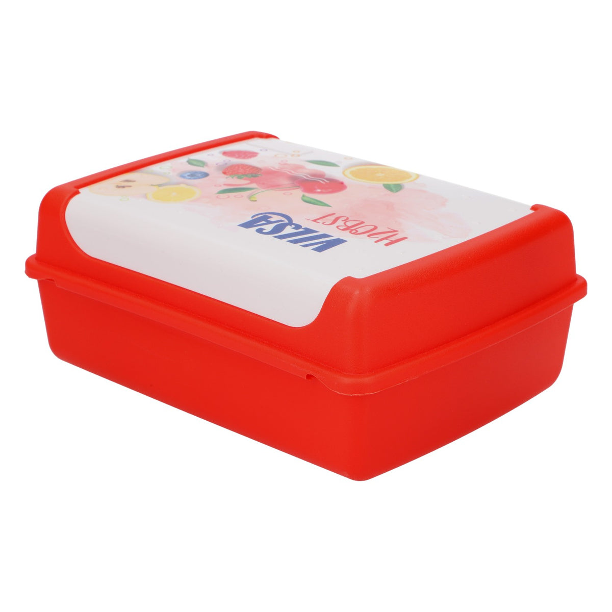 Vilsa H2Obst – pojemnik Tupperware na lunch, czerwony, pojemnik na przekąski, pojemnik na owoce – Widok 3