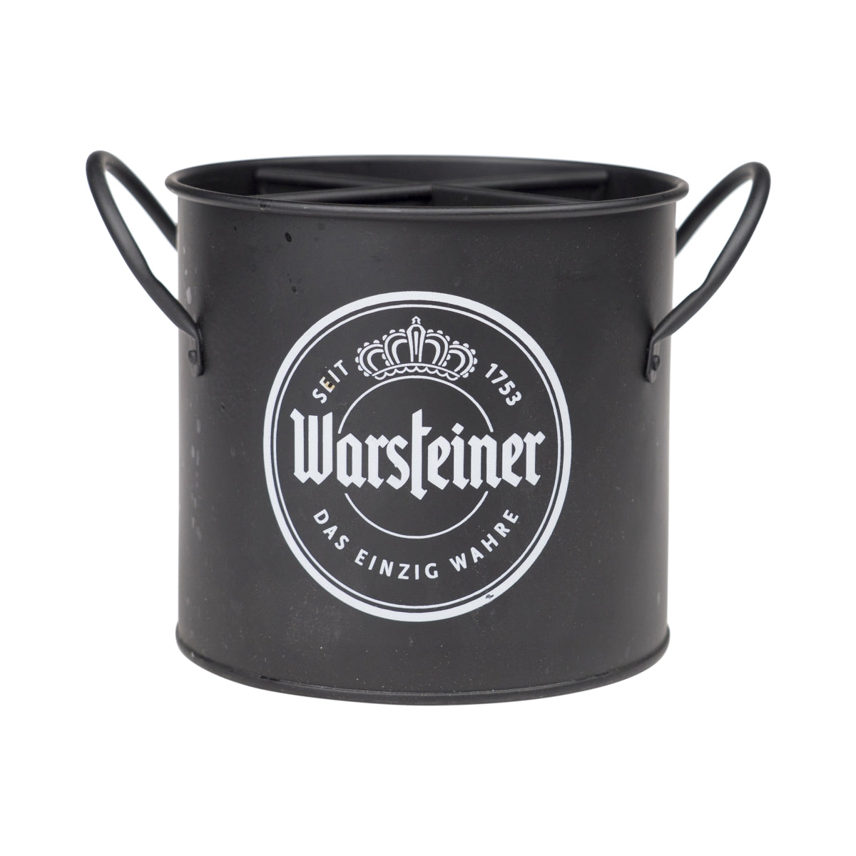Stojak na sztućce do piwa Warsteiner Barcaddy metalowy czarny matowy gastro bar